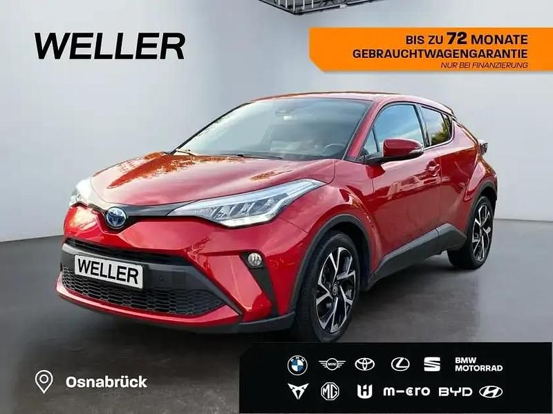 Rot Gebraucht 2022 Toyota C-HR Team SUV | 23.995 € (Fairer Preis) - Bild 1/3