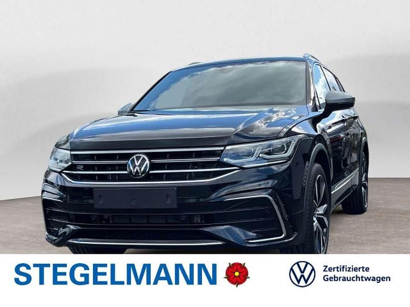 Deep black perleffekt Gebraucht 2025 VW Tiguan Allspace R-line SUV | 47.770 € (Teuer) - Bild 1/4