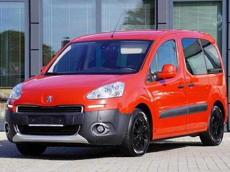 Rot Gebraucht 2014 Peugeot Partner Active Van | 14.980 € - Bild 1/4