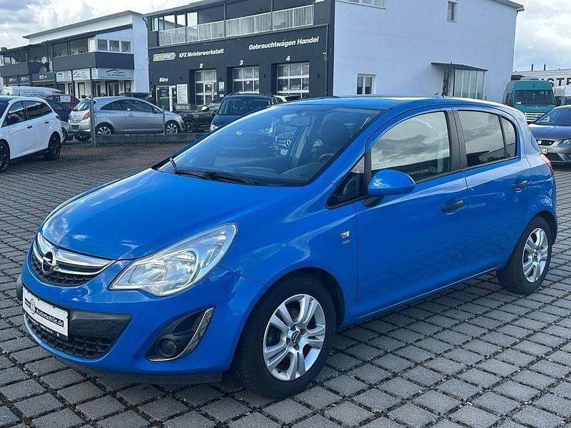 Gebraucht Opel Corsa Satellite 87 PS (63 kW) 2011 Blau Kleinwagen