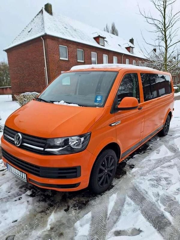 Gebraucht VW T6 102 PS (75 kW) 2017 Orange Van