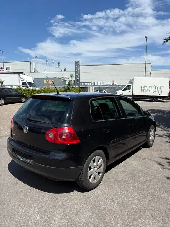 Gebraucht VW Golf V United 80 PS (58 kW) 2007 Schwarz Limousine