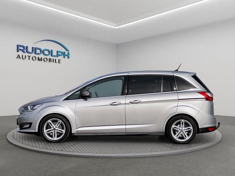 Gebraucht Ford Grand C-Max Titanium 170 PS (125 kW) 2016 Silber Van / Kleinbus