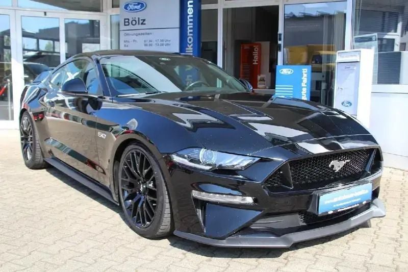 Iridium schwarz metallic Gebraucht 2020 Ford Mustang | 38.990 € (Fairer Preis) - Bild 1/4