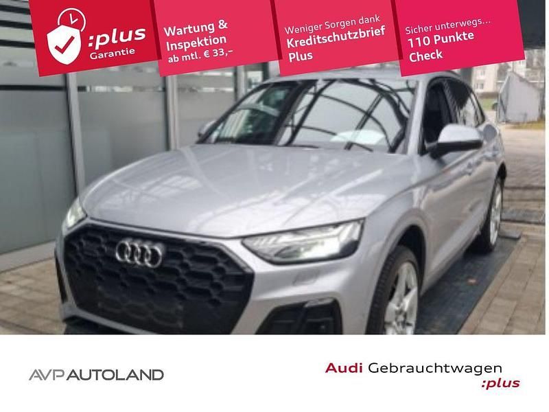 Silber Gebraucht 2021 Audi Q5 Sport SUV | 40.769 € (Etwas zu teuer) - Bild 1/3