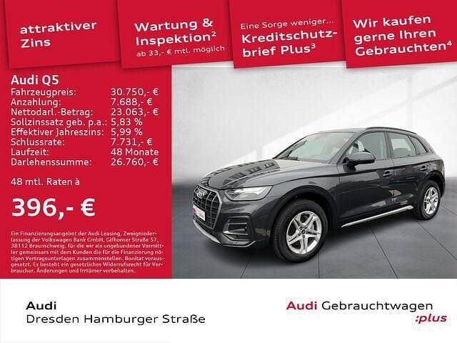 Gebraucht Audi Q5 Advanced Plus 299 PS (219 kW) 2021 Manhattangrau metallic SUV
