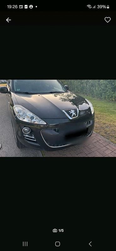 Schwarz Gebraucht 2009 Peugeot 4007 SUV | 2.800 € (Fairer Preis) - Bild 1/4