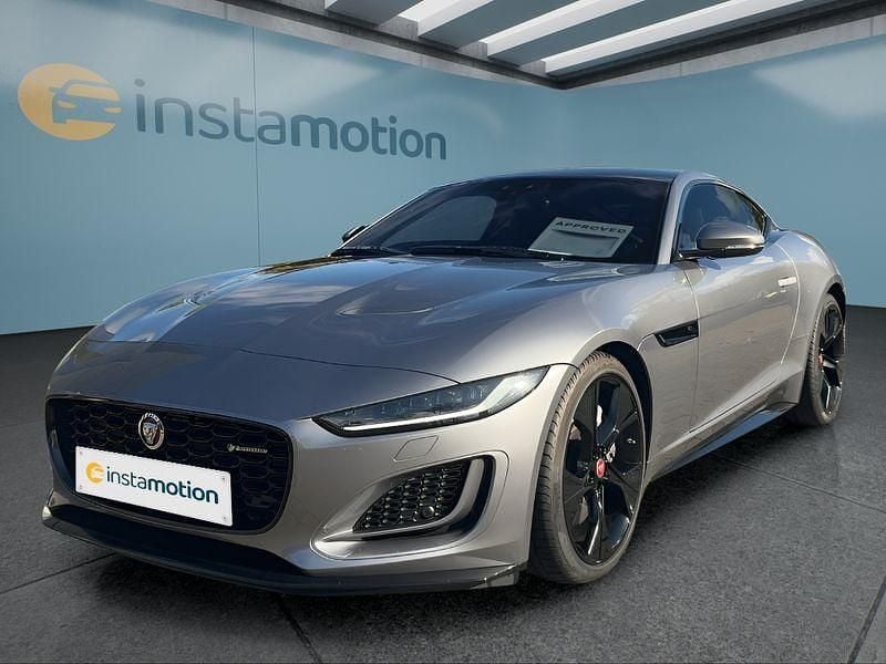 Grau Gebraucht 2022 Jaguar F-Type Coupé | 56.299 € (Teuer) - Bild 1/4