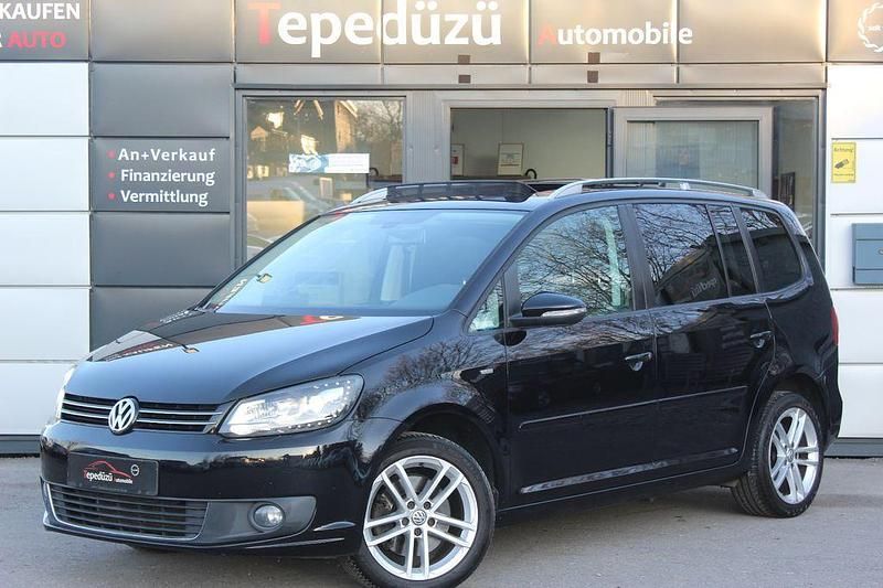 Gebraucht VW Touran Match 140 PS (102 kW) 2012 Schwarz Van / Kleinbus