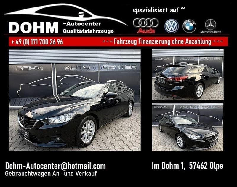 Schwarz Gebraucht 2013 Mazda 6 Center-Line Kombi | 5.948 € (Fairer Preis) - Bild 1/4