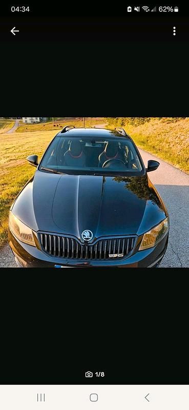 Gebraucht Skoda Octavia RS 184 PS (135 kW) 2014 Schwarz Kleinwagen