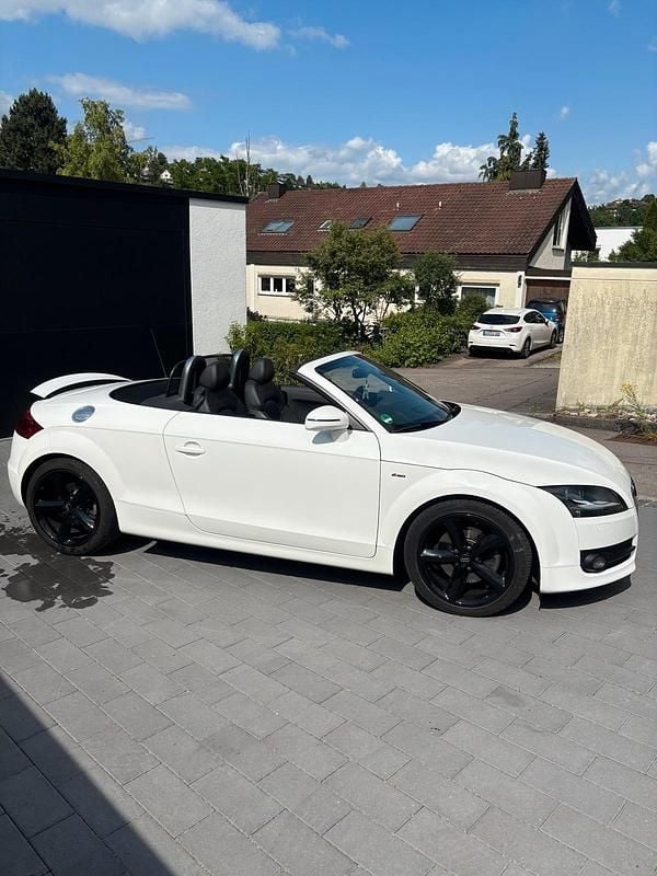 Weiß Gebraucht 2010 Audi TT S-Line Cabrio | 10.998 € (Superpreis) - Bild 1/4
