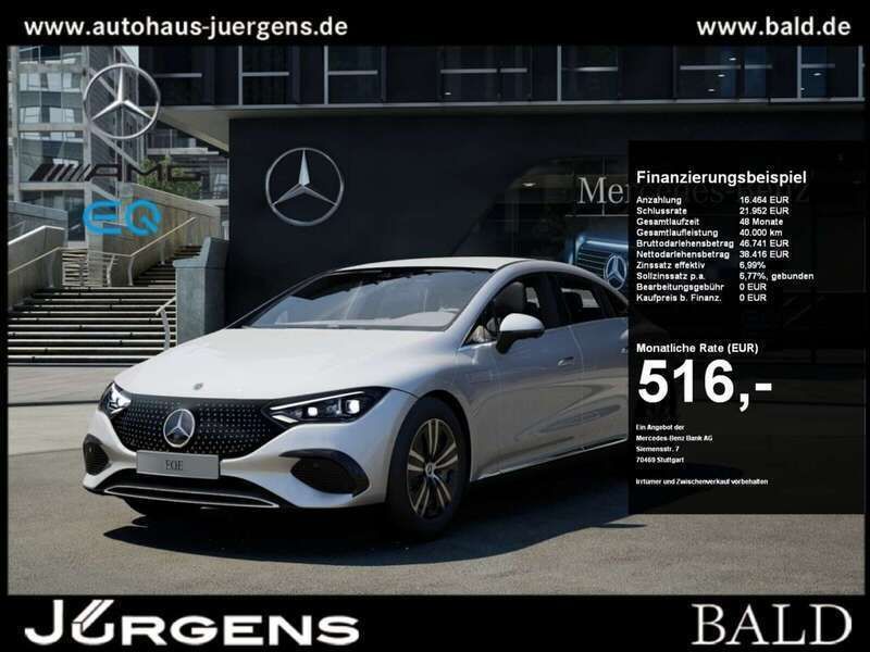 Hightech silver metallic Gebraucht 2024 Mercedes EQE350 Electric Art Limousine | 54.880 € (Fairer Preis) - Bild 1/4