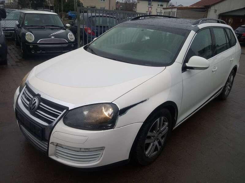 Weiß Gebraucht 2008 VW Golf VI Kombi | 1.985 € - Bild 1/4