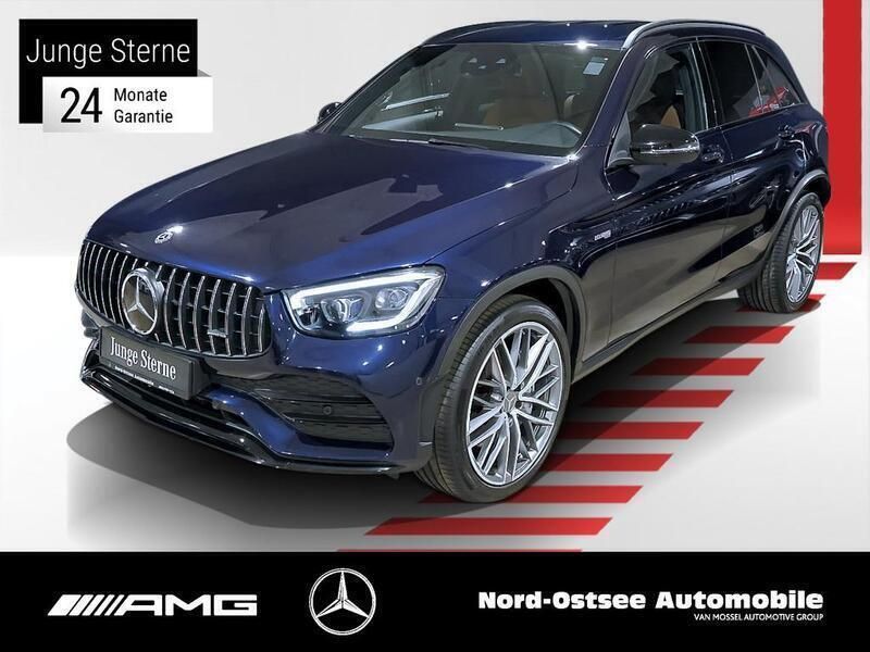 Blau cavansitblau metallic Gebraucht 2020 Mercedes GLC43 AMG AMG SUV | 51.890 € (Etwas zu teuer) - Bild 1/4