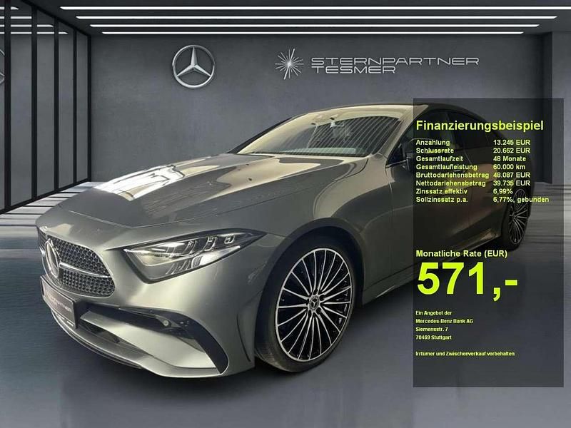 Grau Gebraucht 2022 Mercedes CLS450 AMG Limousine | 52.980 € (Guter Preis) - Bild 1/3