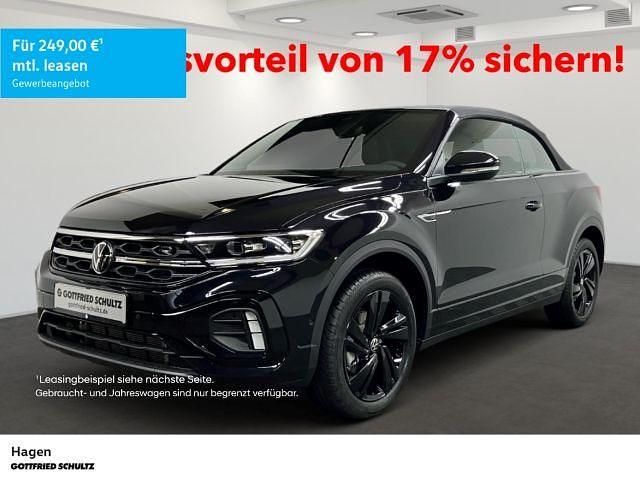 Schwarz Neu 2025 VW T-Roc Cabriolet R-line Cabrio | 37.880 € (Guter Preis) - Bild 1/4