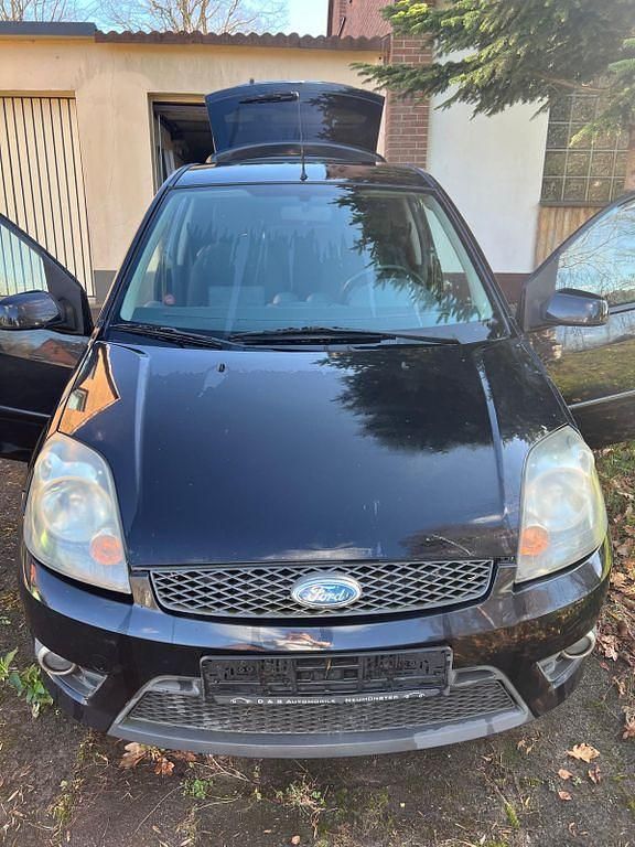 Gebraucht Ford Fiesta 69 PS (50 kW) 2008 Schwarz Kleinwagen