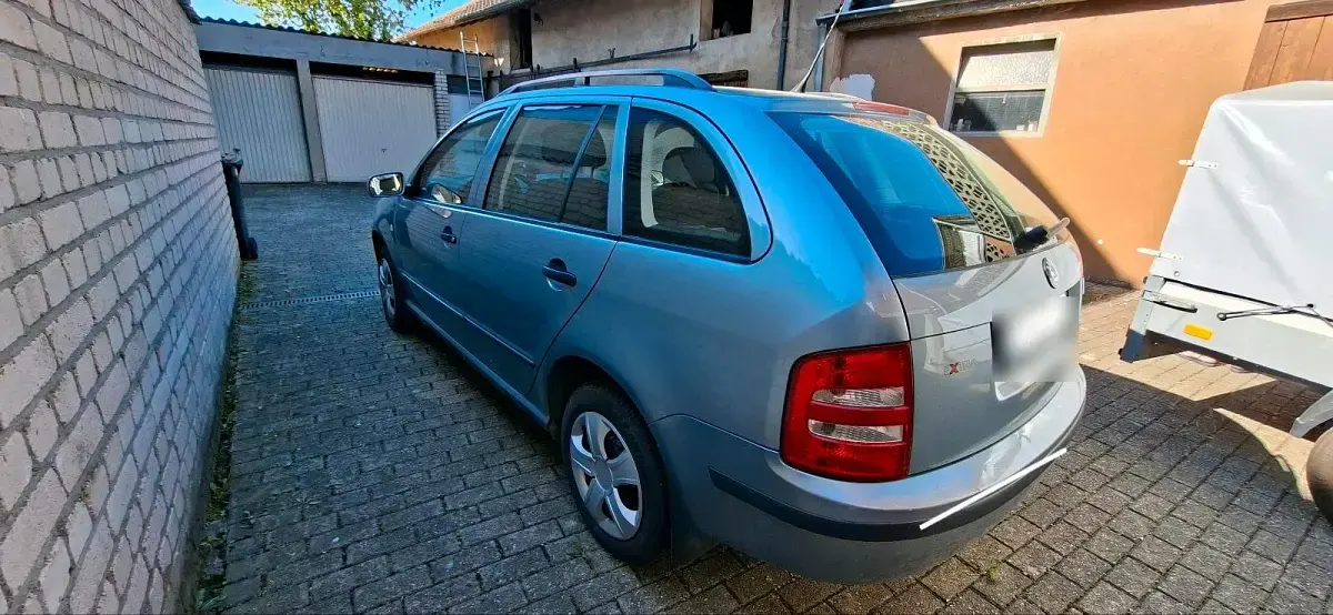 Gebraucht Skoda Fabia 75 PS (55 kW) 2003 Silber Kombi