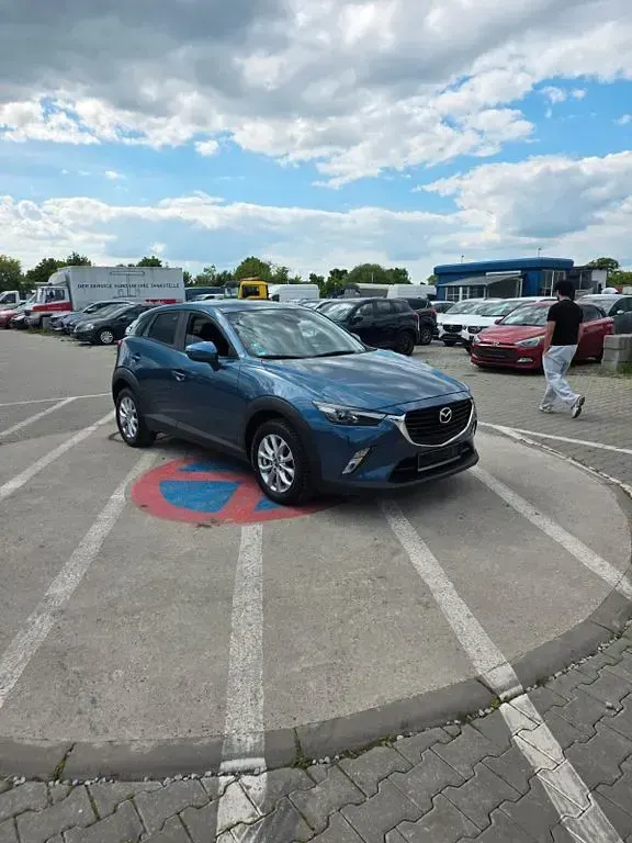 Gebraucht Mazda CX-3 120 PS (88 kW) 2017 Blau SUV