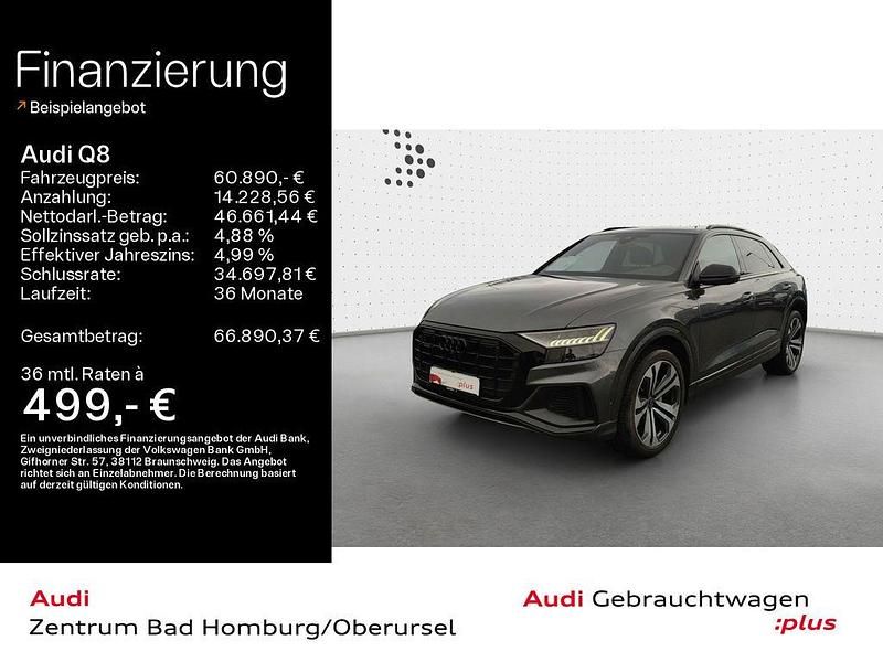 Daytonagrau perleffekt Gebraucht 2022 Audi Q8 S-Line SUV | 60.890 € (Fairer Preis) - Bild 1/4