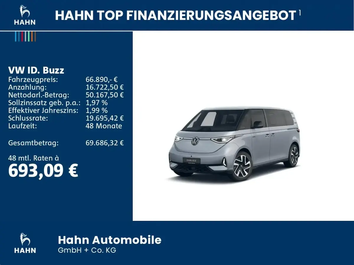 Gebraucht VW ID. Buzz GTX 250 kW (340 PS) 2025 Silber Van / Kleinbus