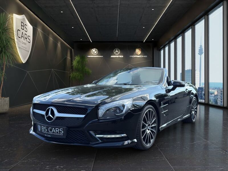 Schwarz Gebraucht 2015 Mercedes SL400 Sport Cabrio | 38.900 € - Bild 1/4