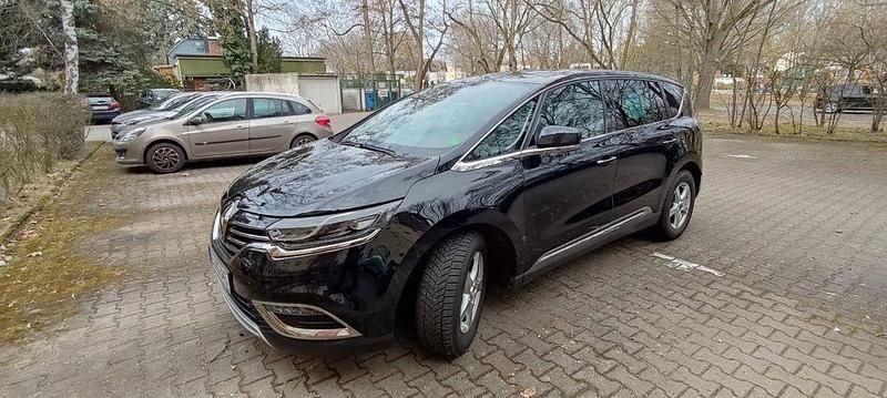 Gebraucht Renault Espace Intens 160 PS (117 kW) 2016 Schwarz Van / Kleinbus