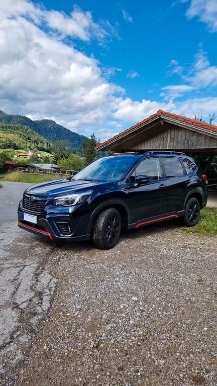 Blau Gebraucht 2021 Subaru Forester Sport SUV | 25.500 € (Guter Preis) - Bild 1/4