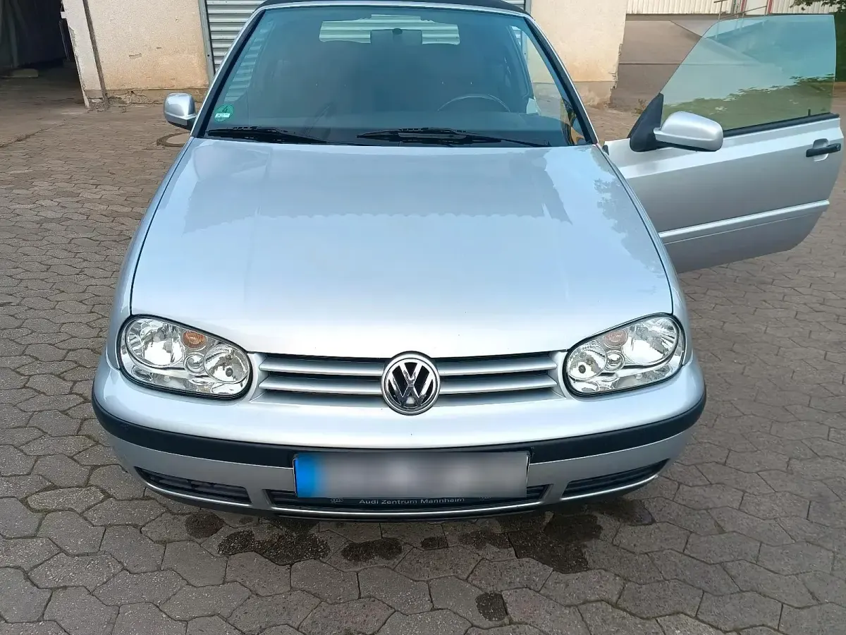 Gebraucht VW Golf Cabriolet 116 PS (85 kW) 2002 Silber Cabrio