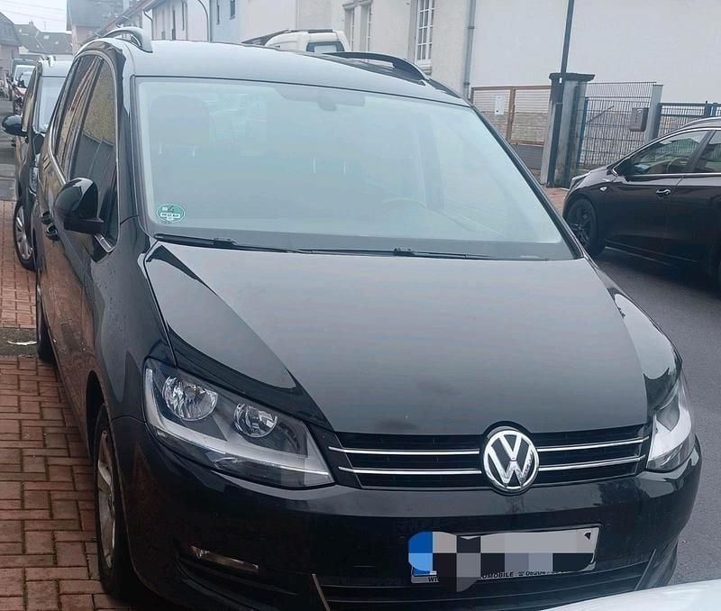 Gebraucht VW Sharan 150 PS (110 kW) 2016 Schwarz Van / Kleinbus