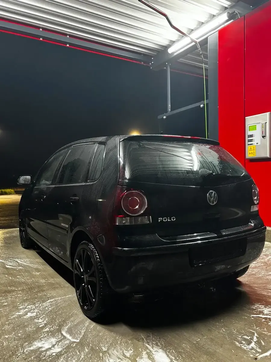 Gebraucht VW Polo United 60 PS (44 kW) 2008 Schwarz Kleinwagen