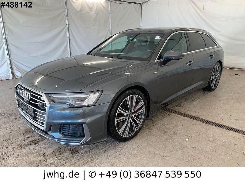 Daytonagrau (metallic) Gebraucht 2021 Audi A6 S-Line Kombi | 31.950 € (Fairer Preis) - Bild 1/4