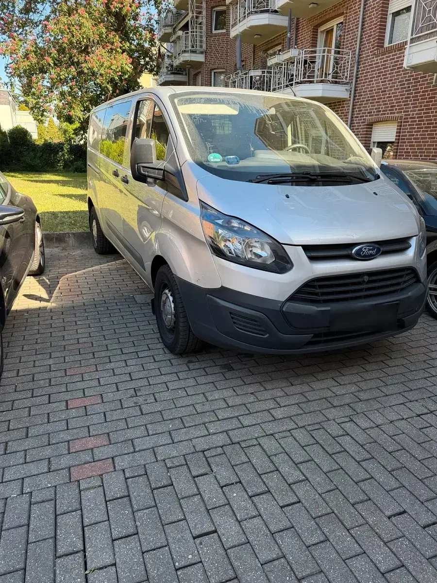 Second-hand Ford Transit Custom 100 CP (73 kW) 2014 Argintiu Van