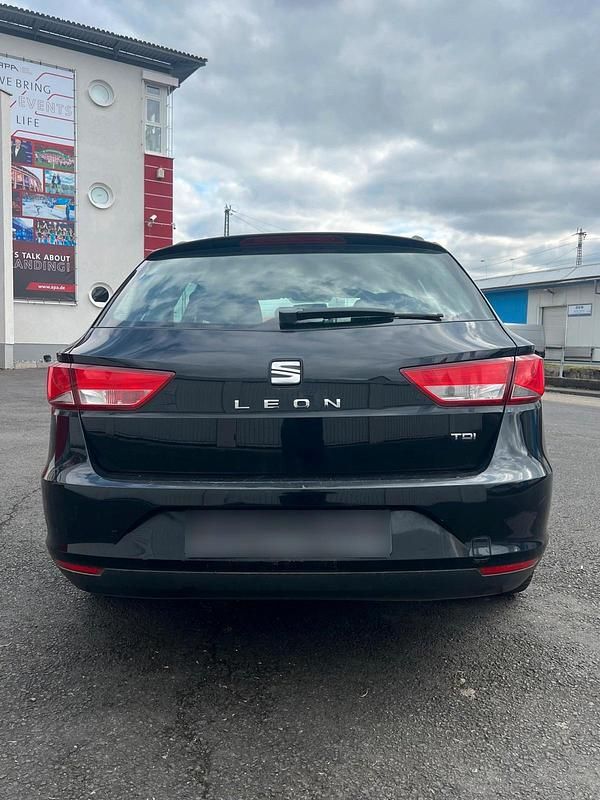 Gebraucht Seat Leon 110 PS (80 kW) 2014 Schwarz Kombi