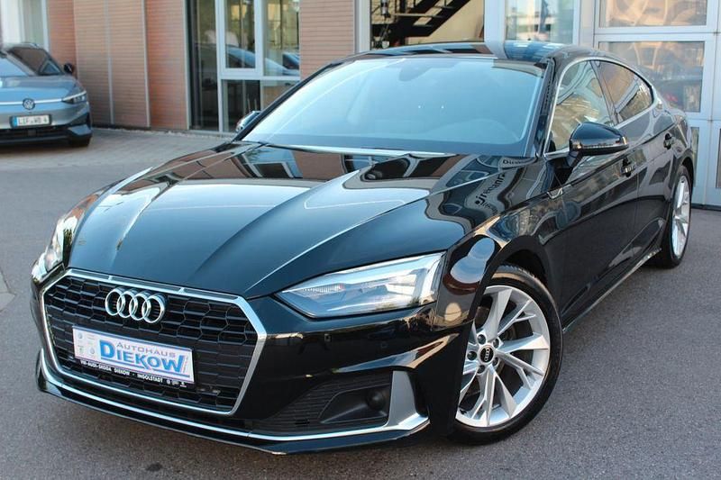 Schwarz Gebraucht 2022 Audi A5 Sportback Advanced Limousine | 32.100 € (Guter Preis) - Bild 1/4