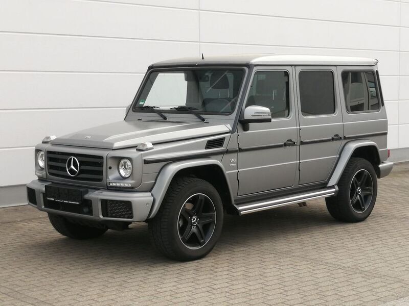 Designo platin magno (grau) Gebraucht 2018 Mercedes G500 Edition SUV | 107.998 € (Etwas zu teuer) - Bild 1/4