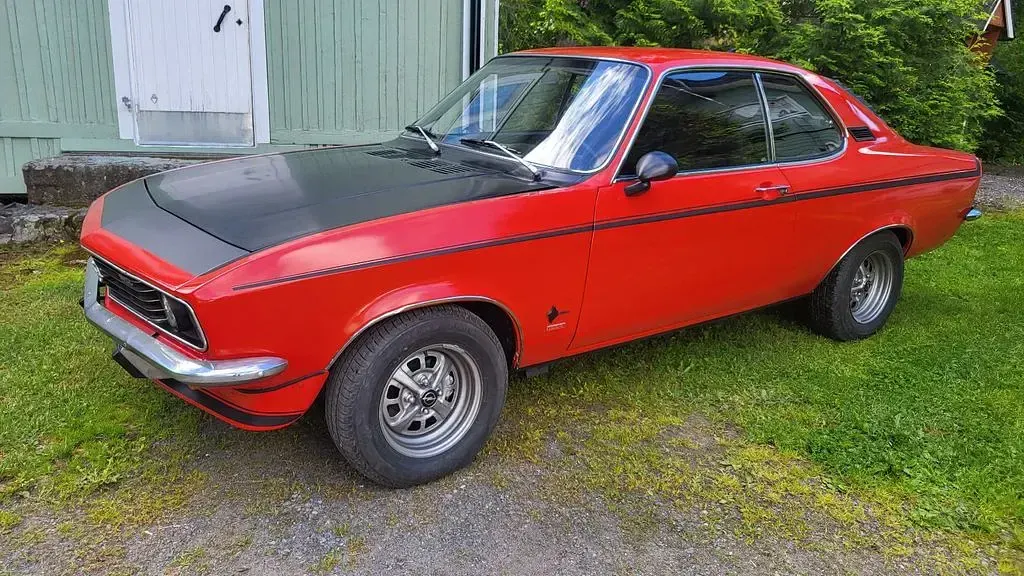 Gebraucht Opel Manta 90 PS (66 kW) 1971 Rot Coupé