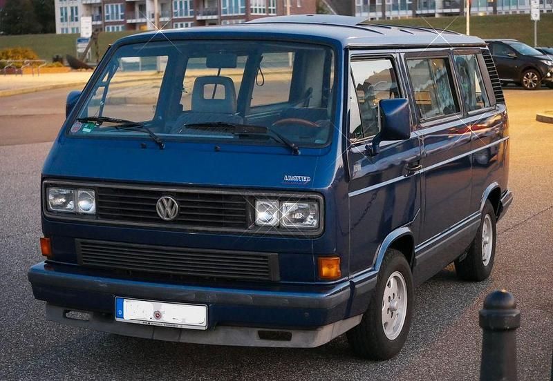 Blau Gebraucht 1992 VW T3 Van | 31.700 € - Bild 1/4