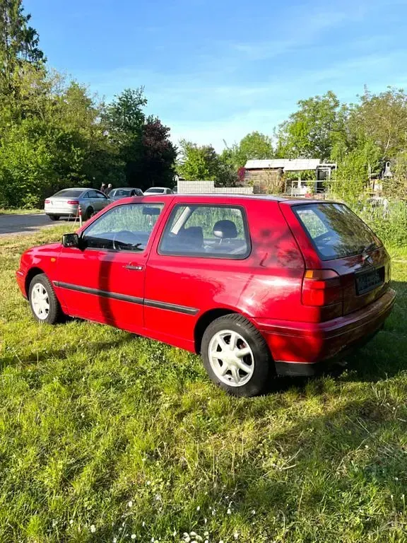 Gebraucht VW Golf III 75 PS (55 kW) 1995 Rot Kleinwagen