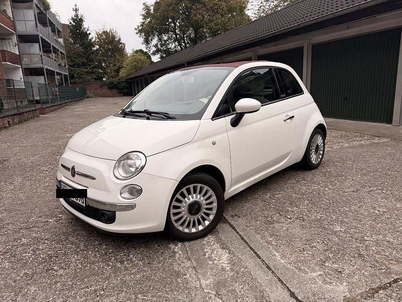 Weiß Gebraucht 2010 Fiat 500C Lounge Cabrio | 4.800 € (Fairer Preis) - Bild 1/4