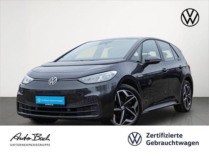Mangangrau metallic/schwarz Gebraucht 2021 VW ID.3 Pro Kleinwagen | 17.980 € (Superpreis) - Bild 1/4