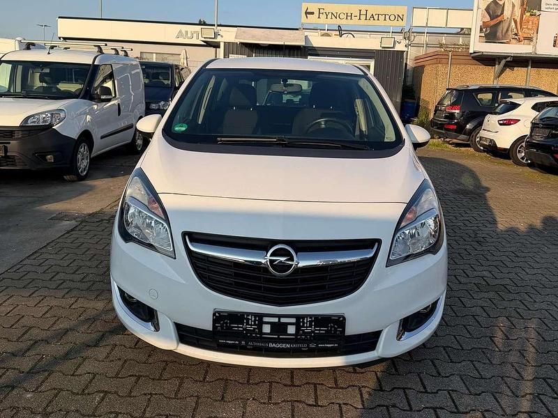 Gebraucht Opel Meriva drive 101 PS (74 kW) 2016 Schneeweiss/summitwhite/arctic Van / Kleinbus