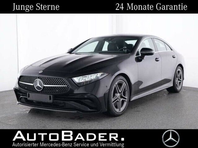 197 lack obsidianschwarz Gebraucht 2023 Mercedes CLS350 AMG Coupé | 56.895 € (Teuer) - Bild 1/4