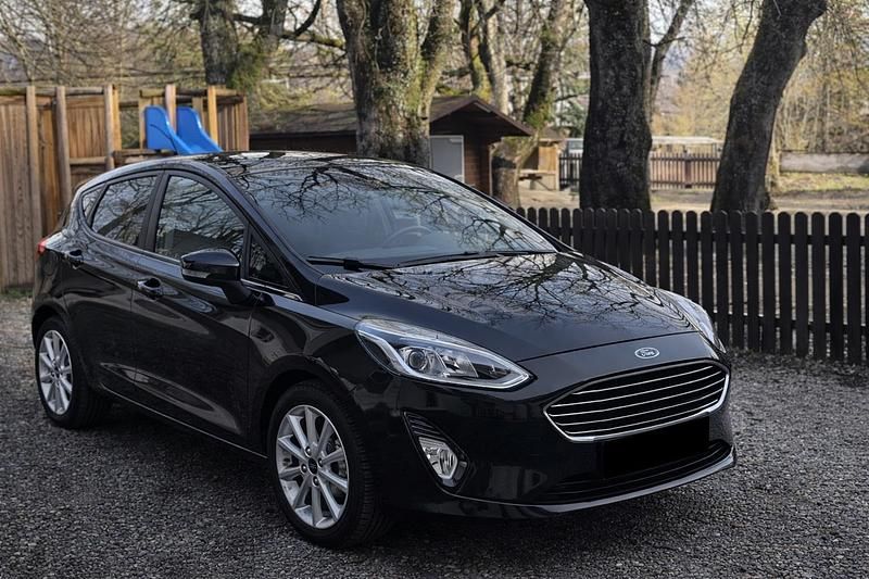 Gebraucht Ford Fiesta Titanium 95 PS (69 kW) 2020 Schwarz Kleinwagen