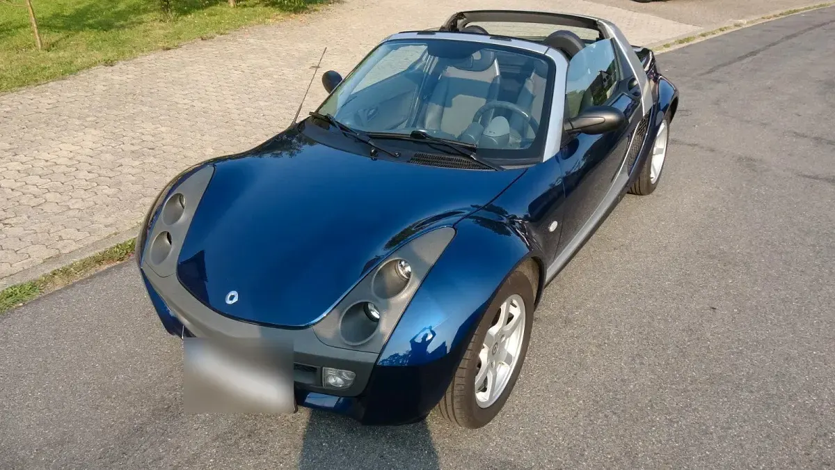 Gebraucht Smart Roadster 82 PS (60 kW) 2004 Blau Cabrio