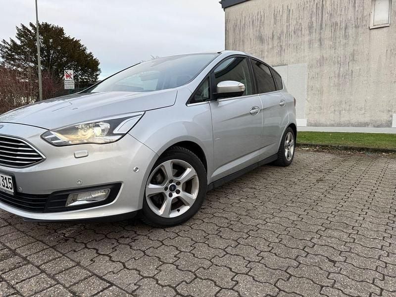 Gebraucht Ford C-MAX Titanium 125 PS (91 kW) 2016 Silber Van / Kleinbus