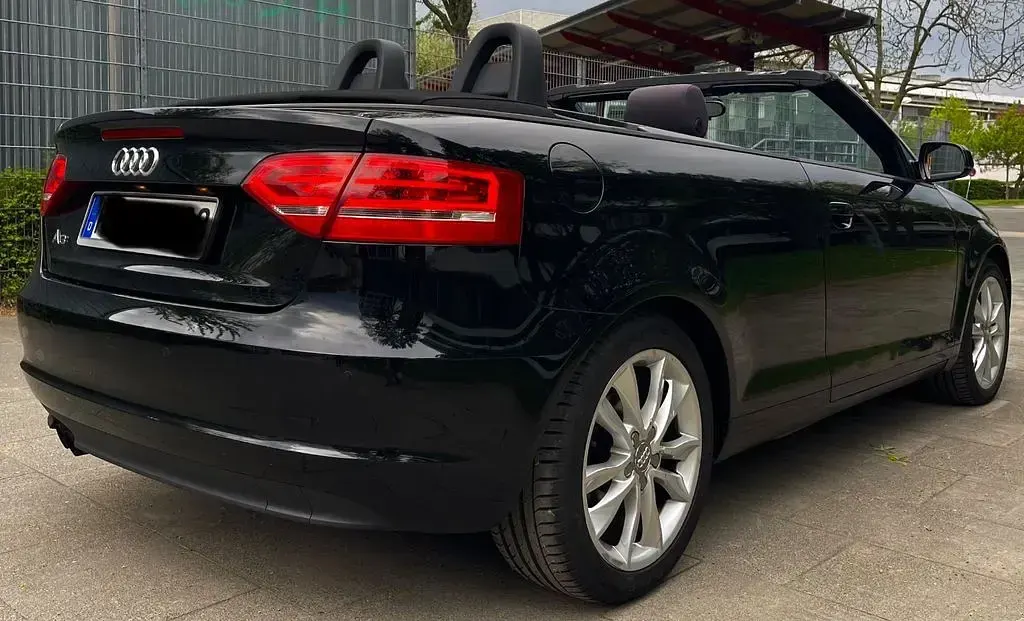 Gebraucht Audi A3 Cabriolet S-Line 125 PS (91 kW) 2012 Schwarz Cabrio