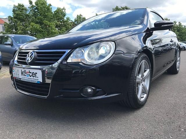Gebraucht VW Eos Edition 122 PS (89 kW) 2009 Schwarz Cabrio