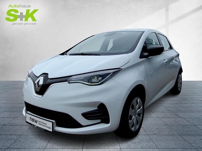Arktis weiß (weiß) Gebraucht 2022 Renault Zoe Life Kleinwagen | 11.980 € (Superpreis) - Bild 1/4
